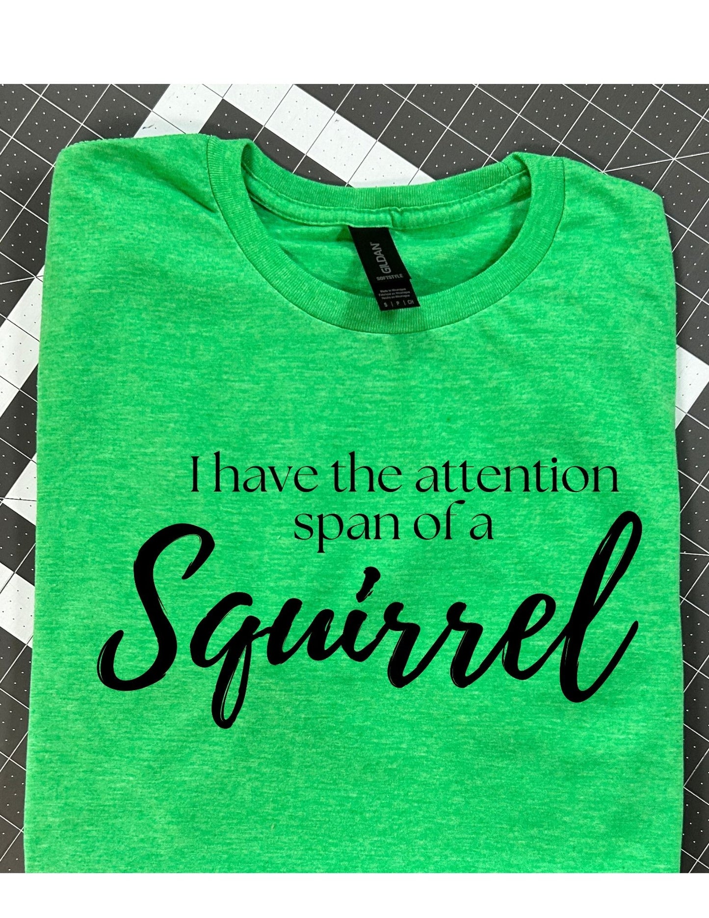 The attention span of a squirrel