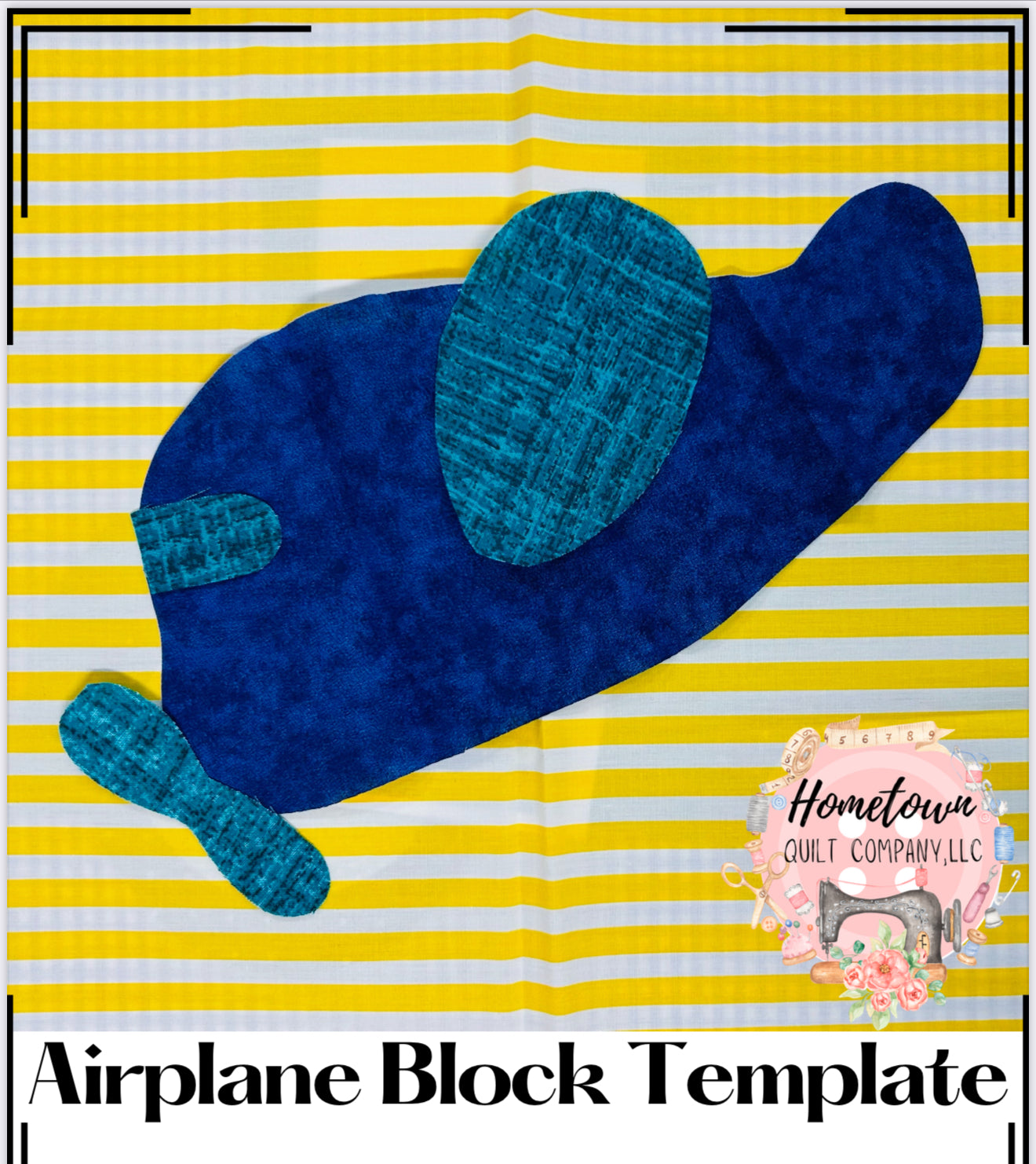 Airplane Appliqué