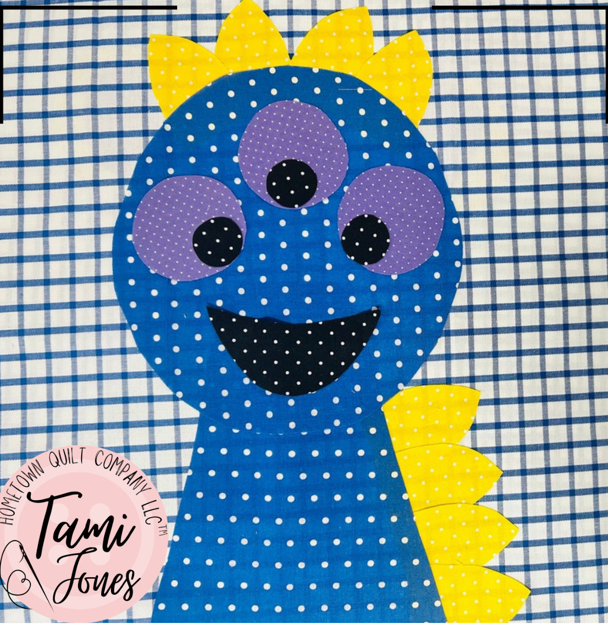 Monster Five Appliqué