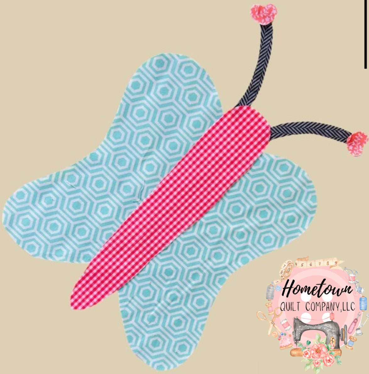 Butterfly Block Applique