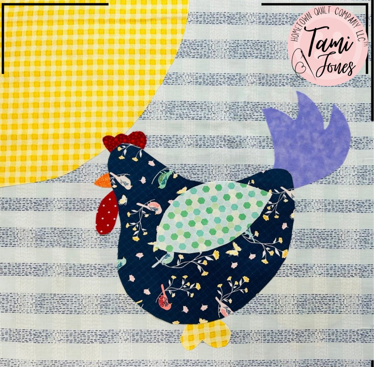 Chicken Nine Appliqué