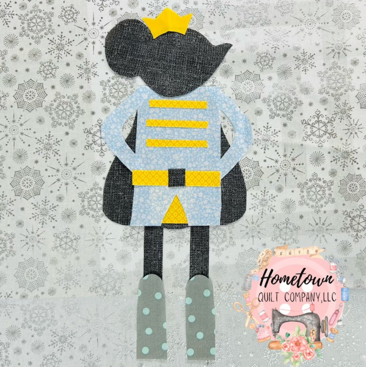 Mouse King Appliqué Pattern