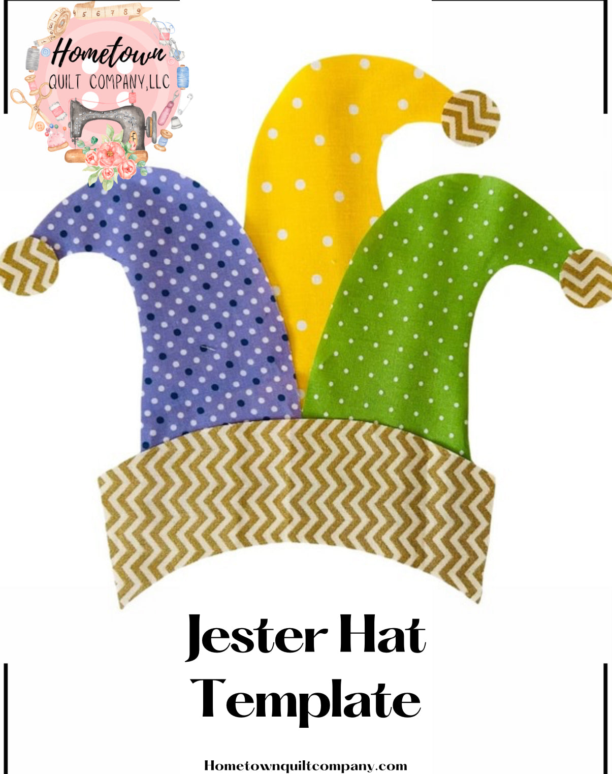 Jester Hat Appliqué