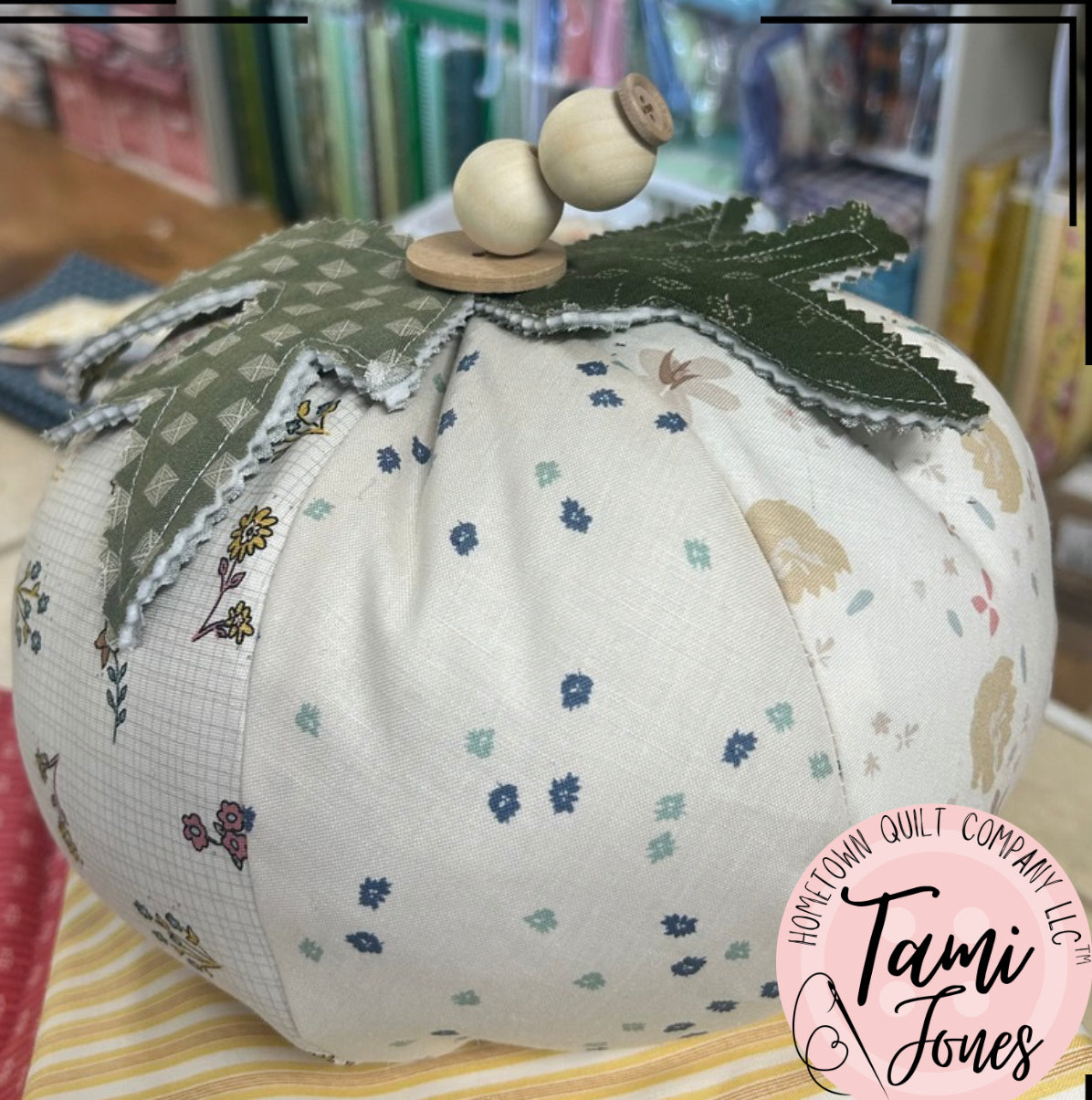 Fabric Pumpkin Template