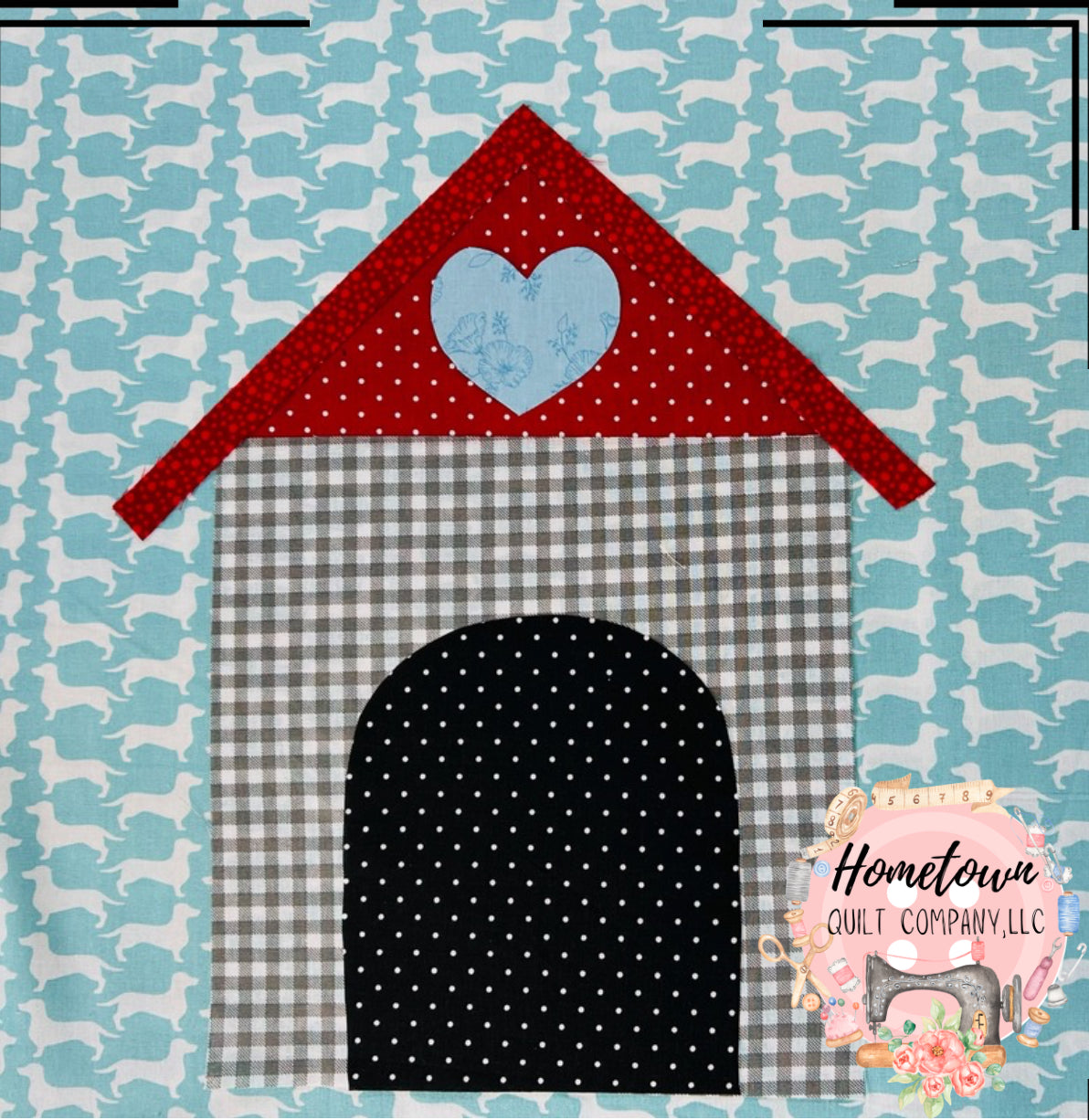 Doghouse Appliqué