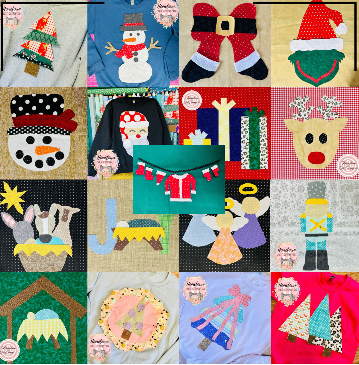 Christmas Set Appliqué