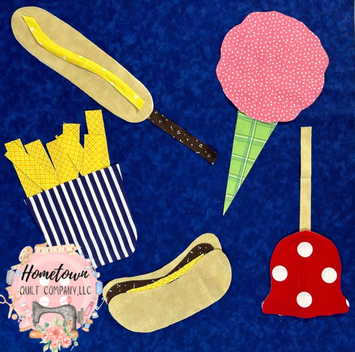 Carnival Food Appliqué