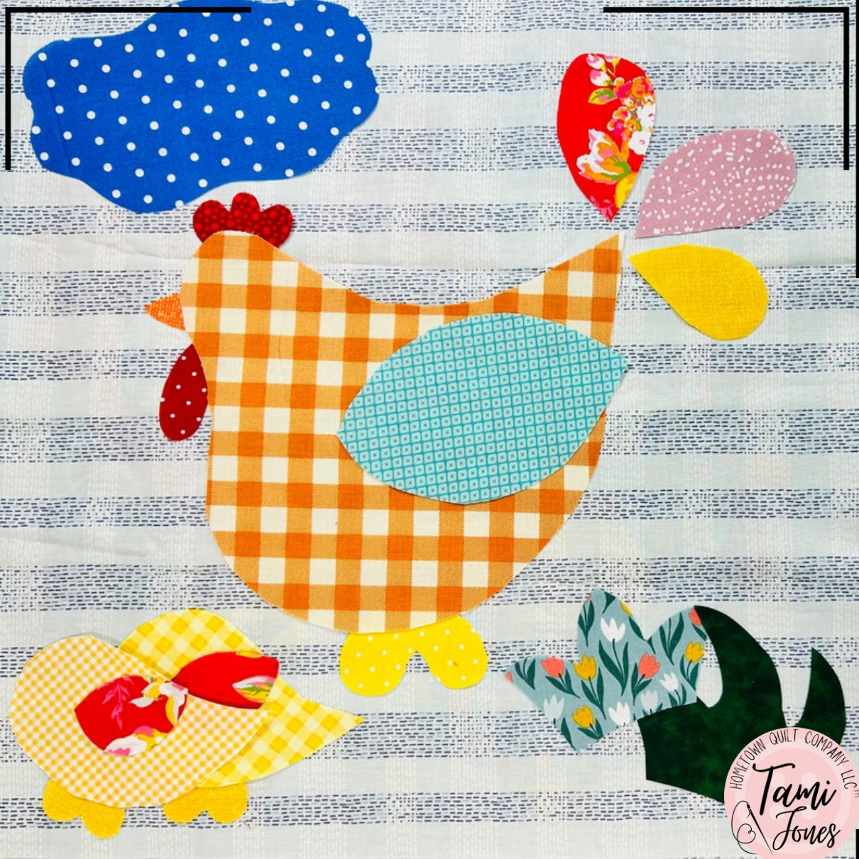 Chicken One Appliqué