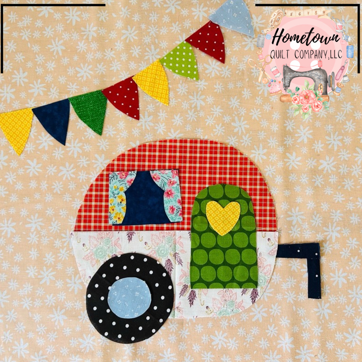 Camper Five Appliqué