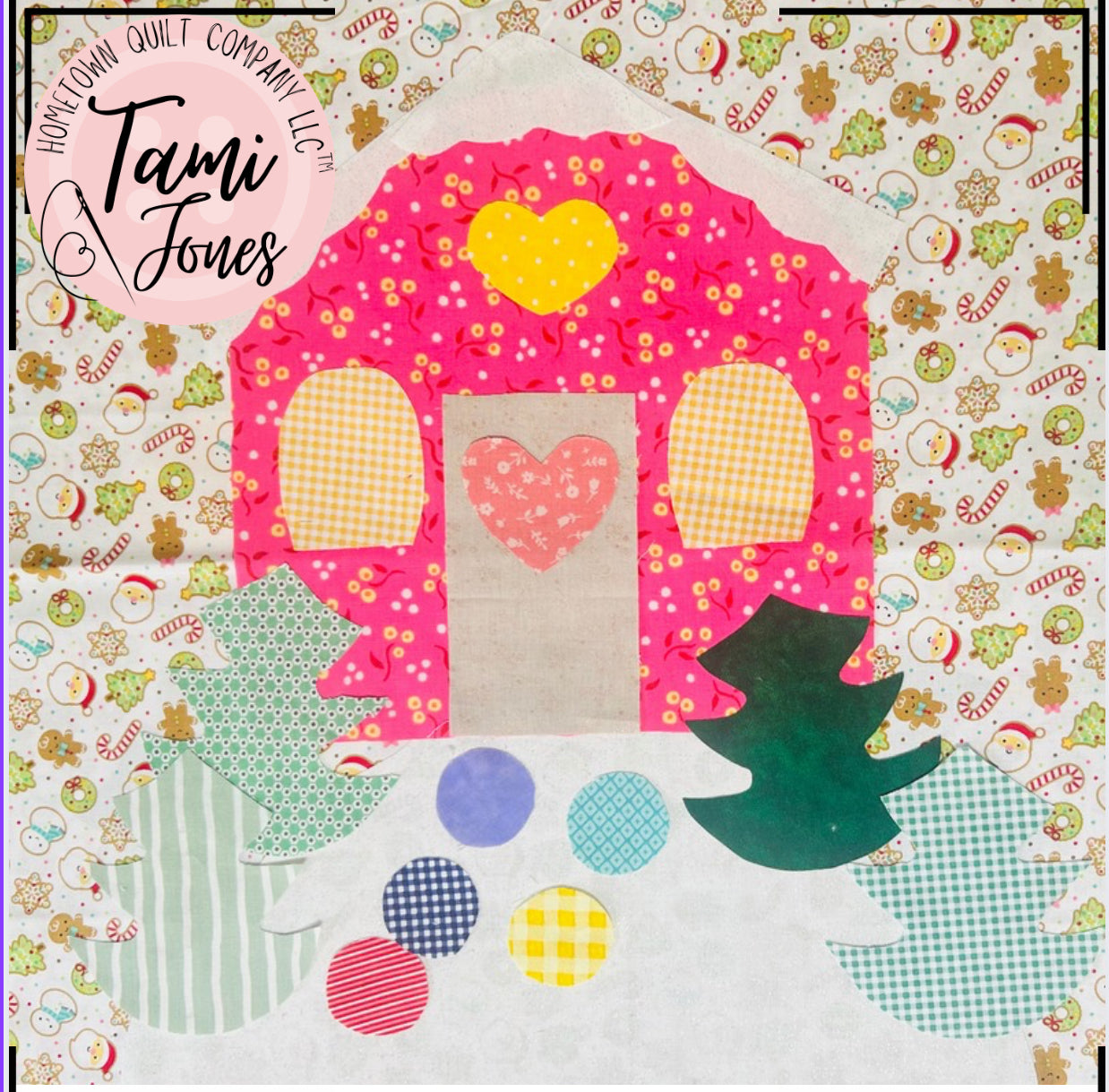 Gingerbread House Three Template