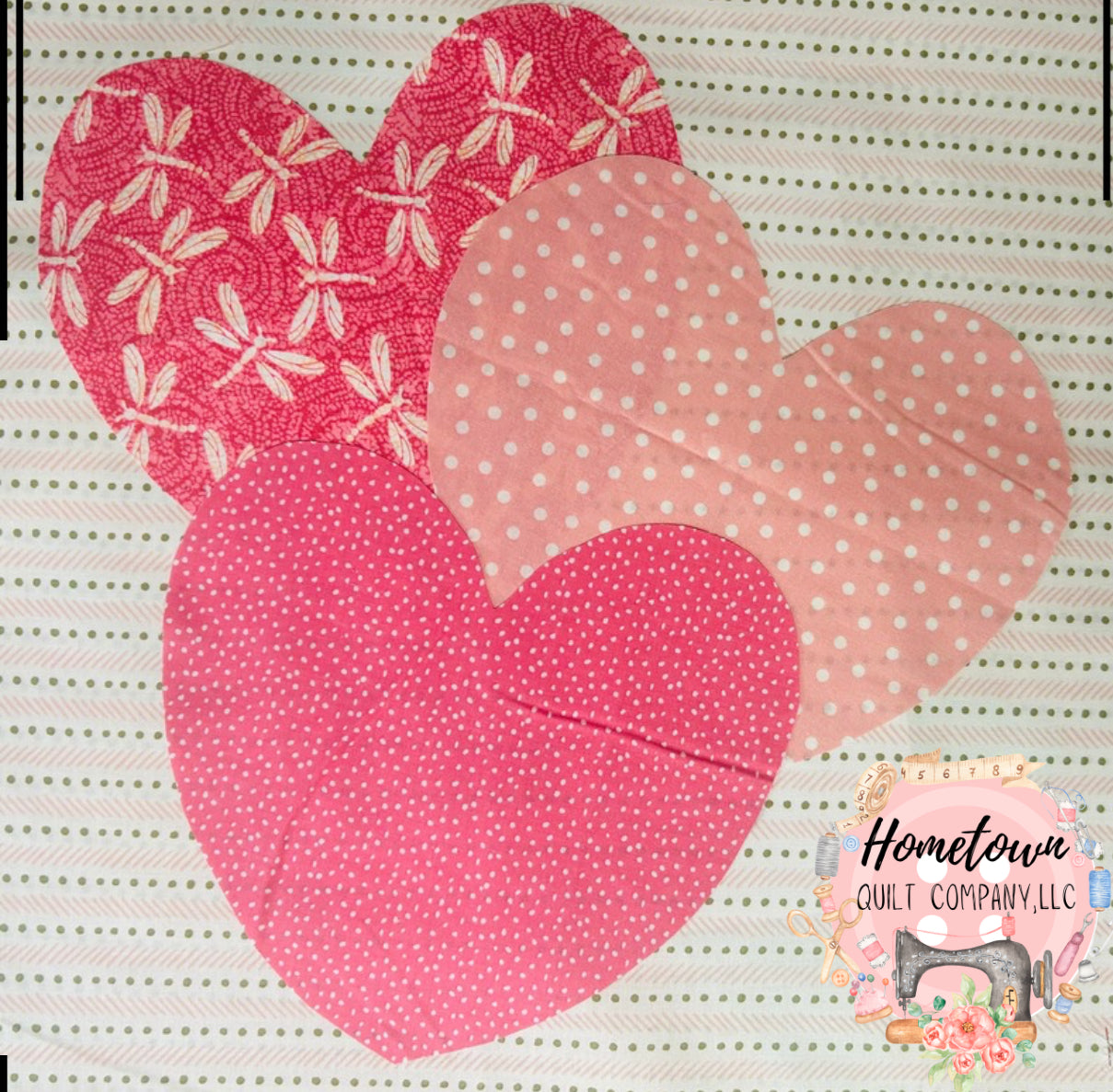 Dance Hearts Appliqué