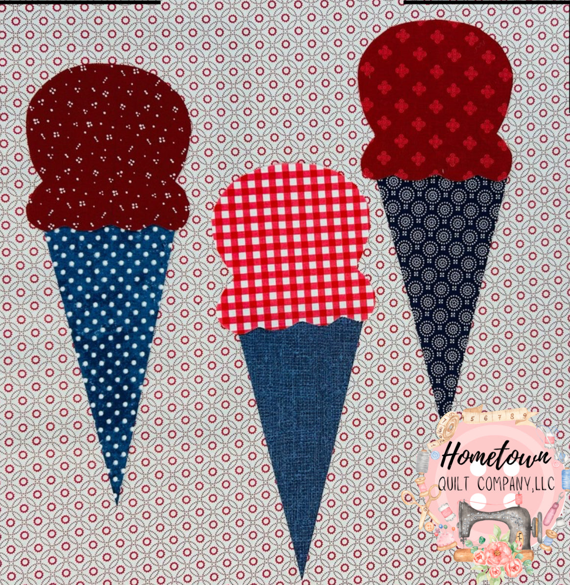 Ice Cream Appliqués