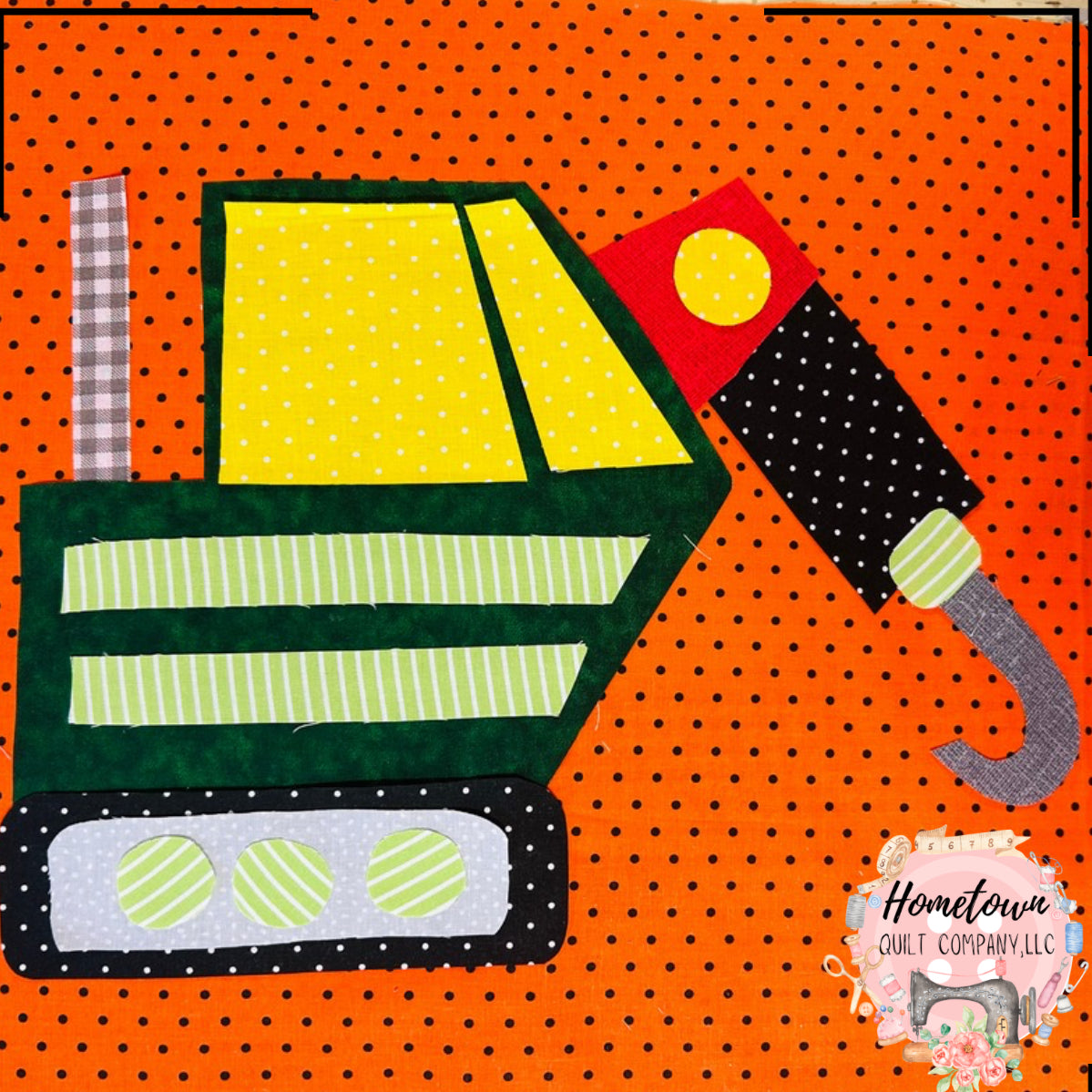 Construction Vehicle Two l Applique