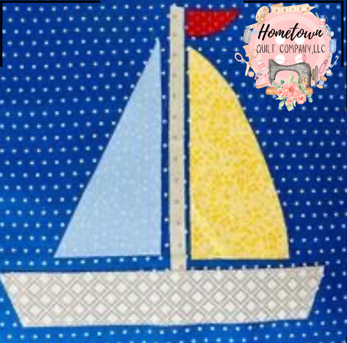 Sailboat Three Block Template