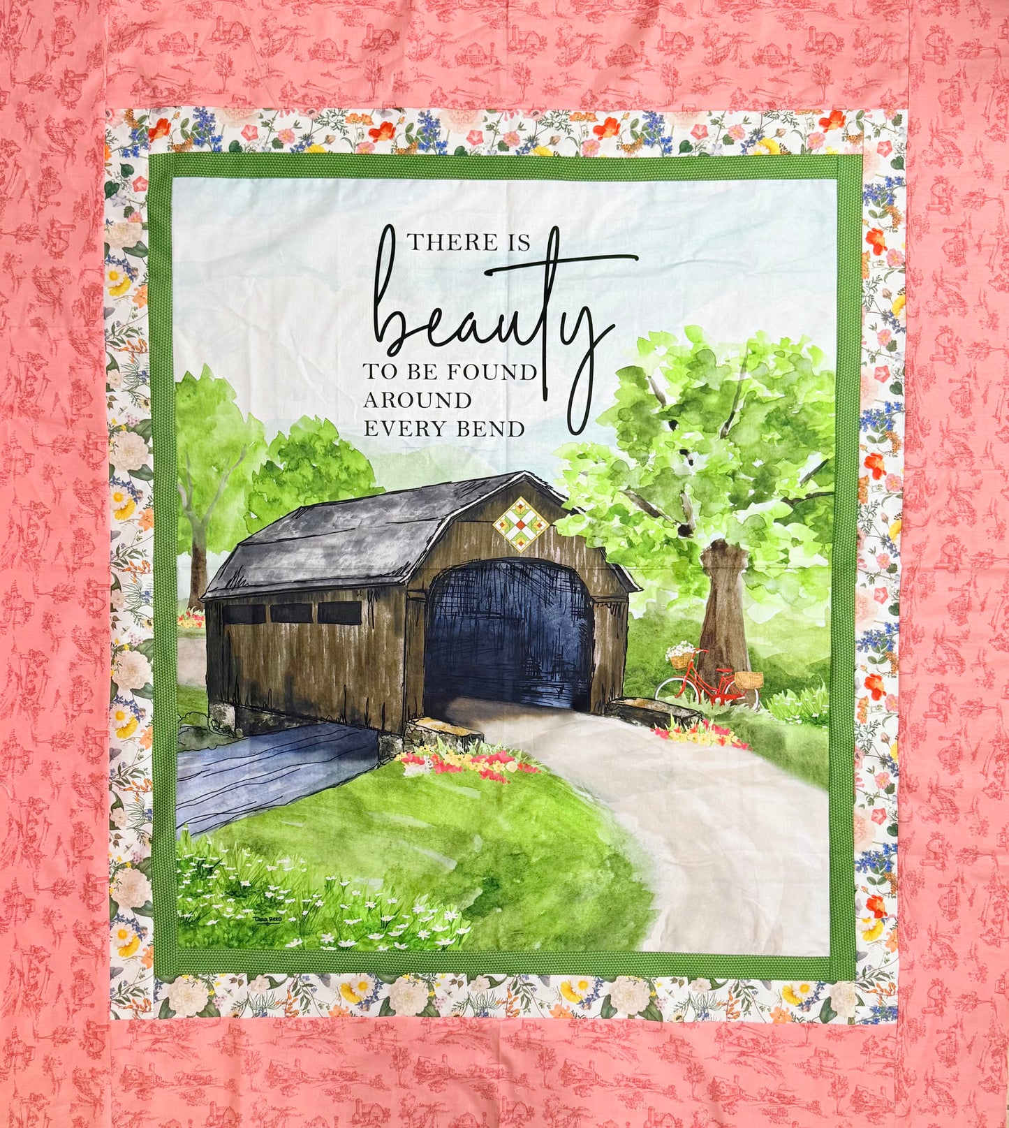 Covered Bridge Panel Quilt Kit