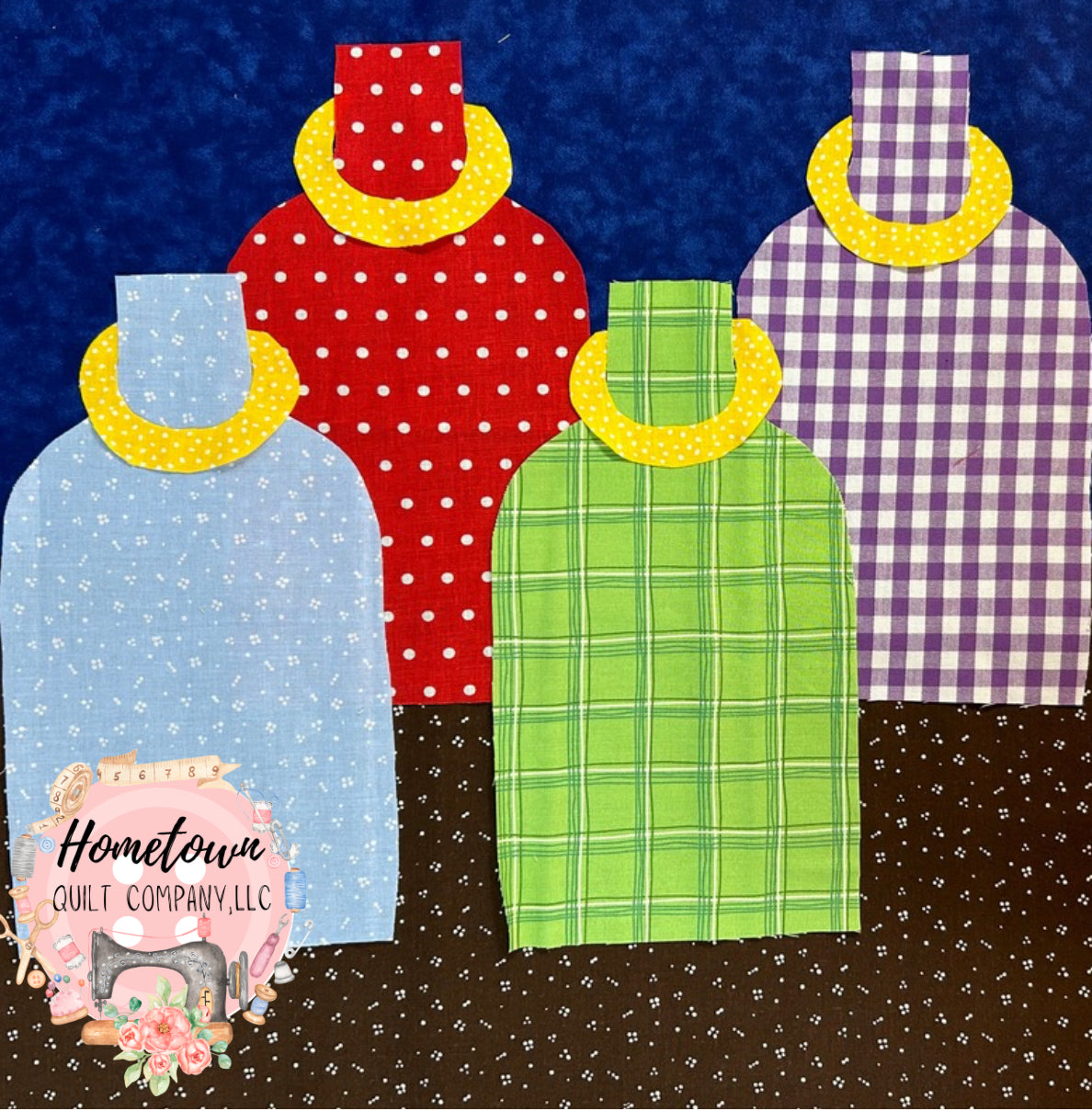 Ring Toss Appliqué Pattern