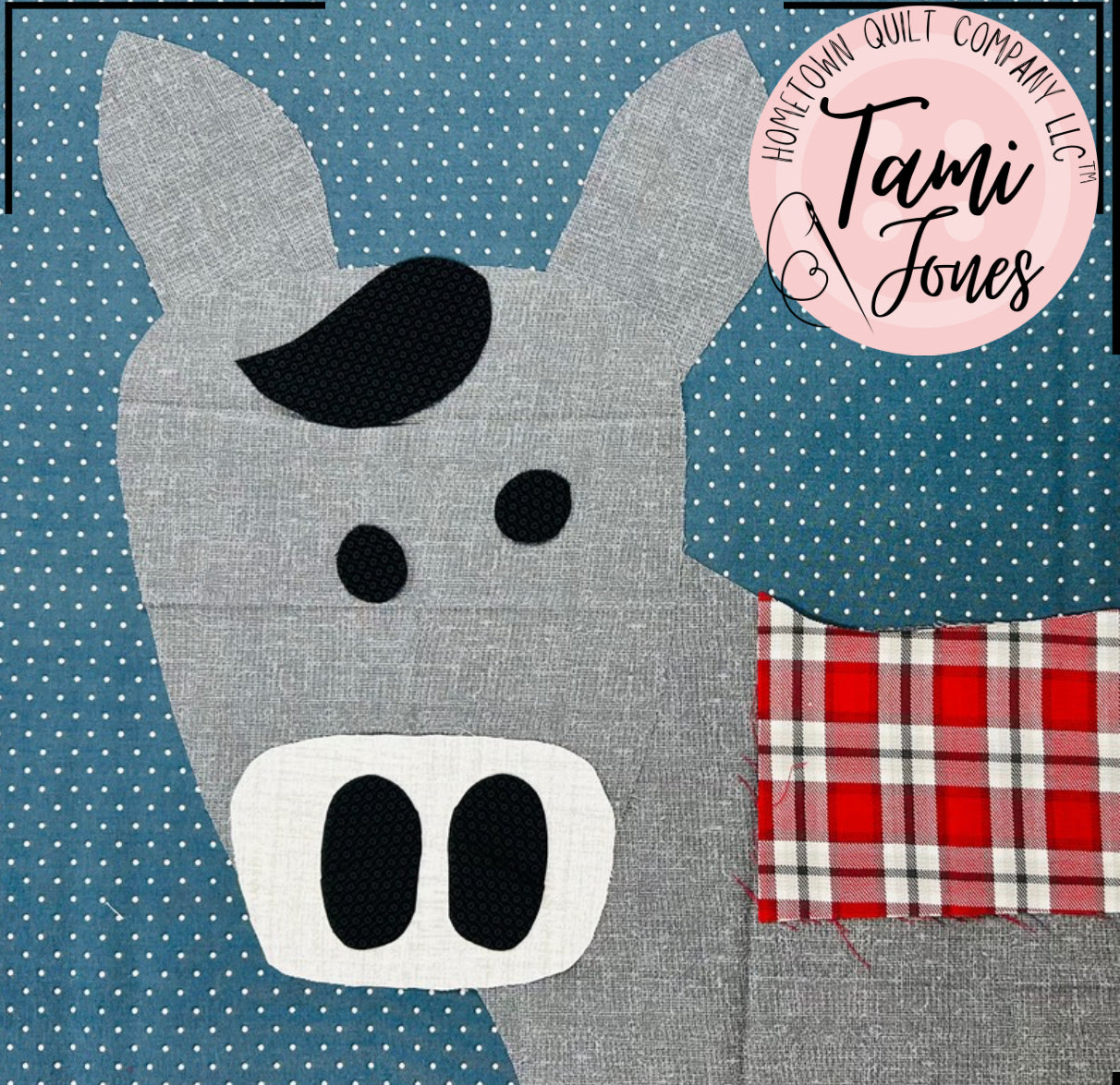 Donkey Applique