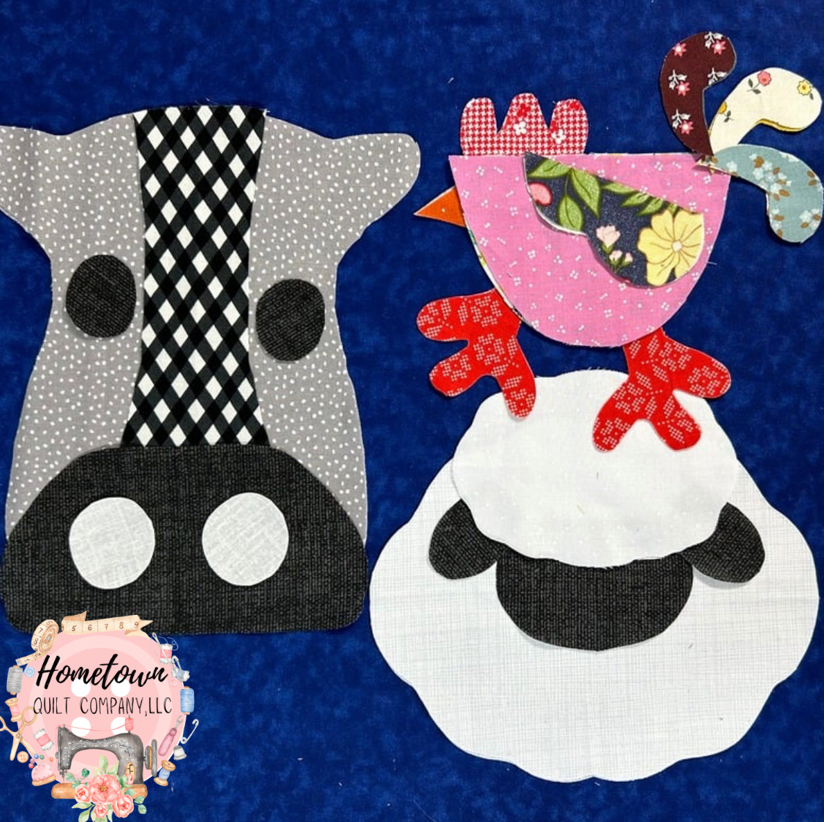 Farm Animal Appliqué Pattern