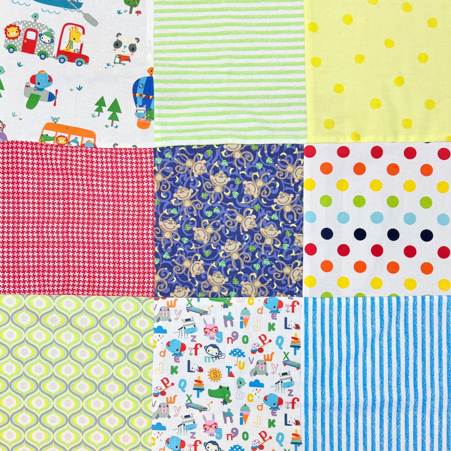 66x86 inch My First Quilt • Curious Tales