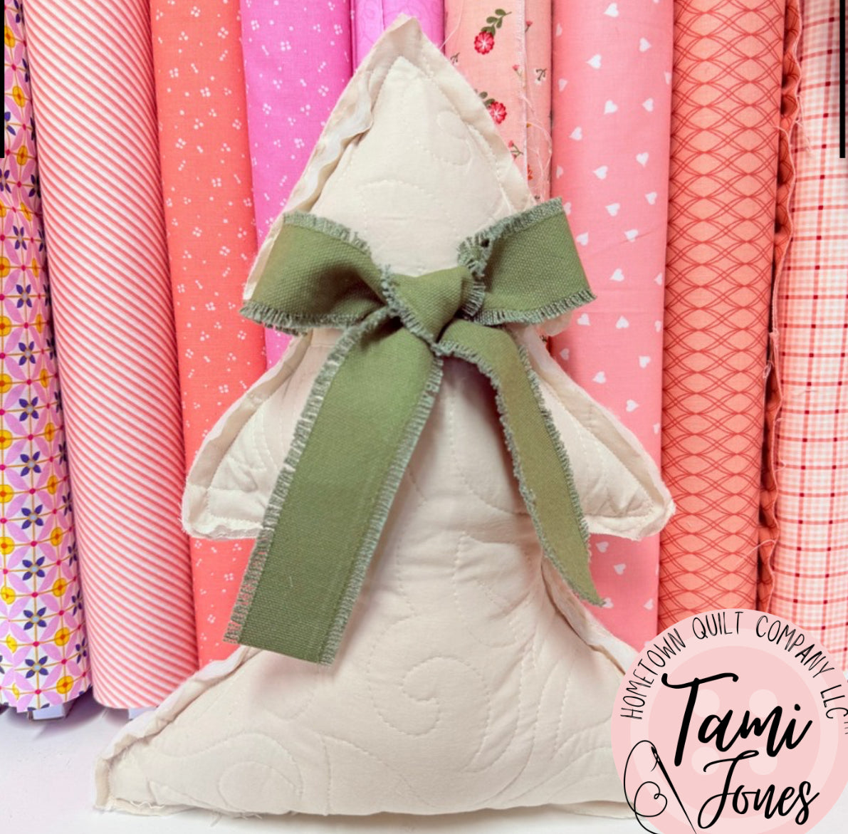 Christmas Tree Stuffie Template