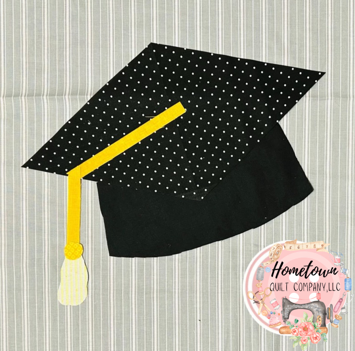 Graduation Cap Appliqué Pattern