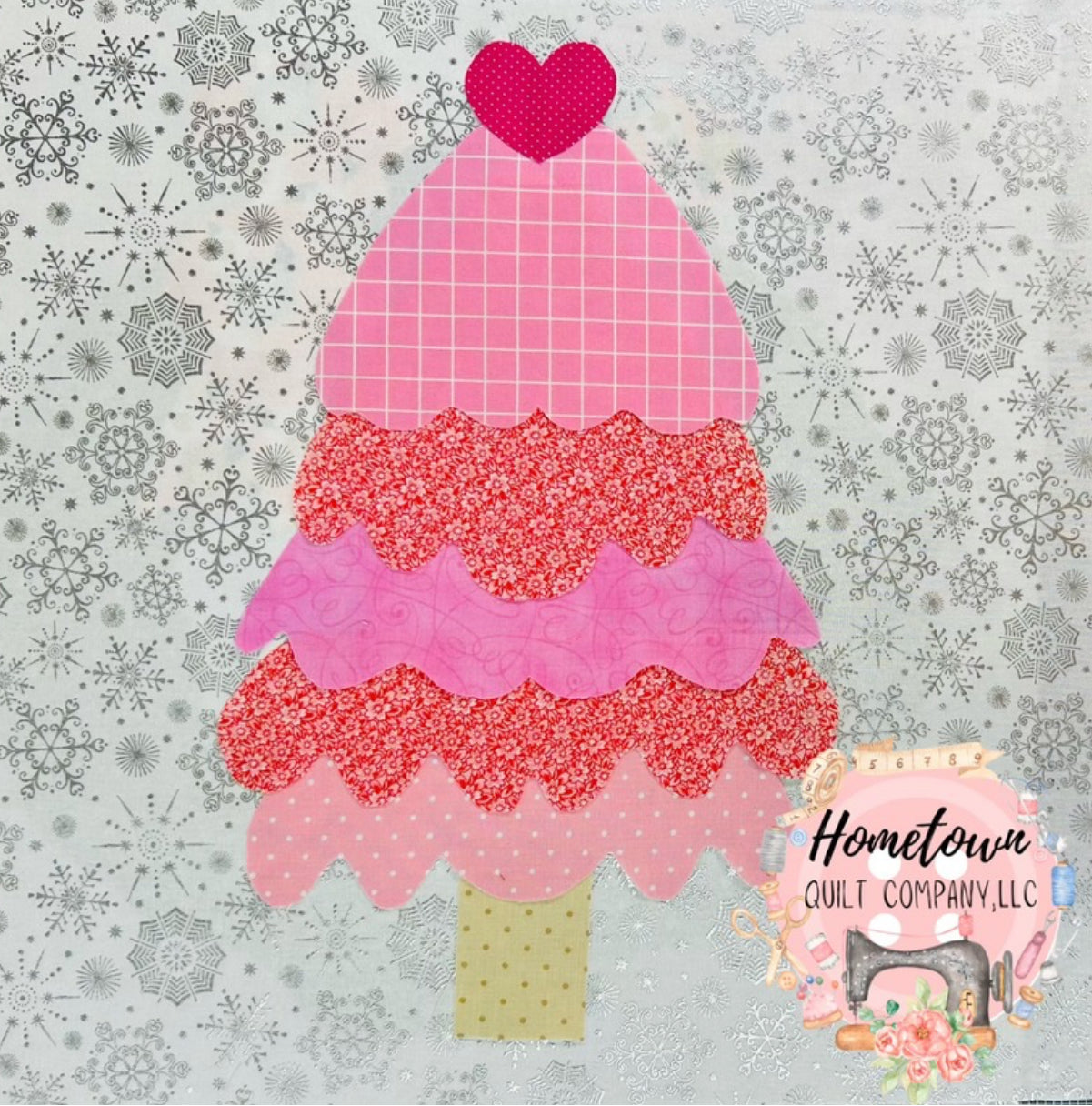 Nutcracker Tree Appliqué Pattern