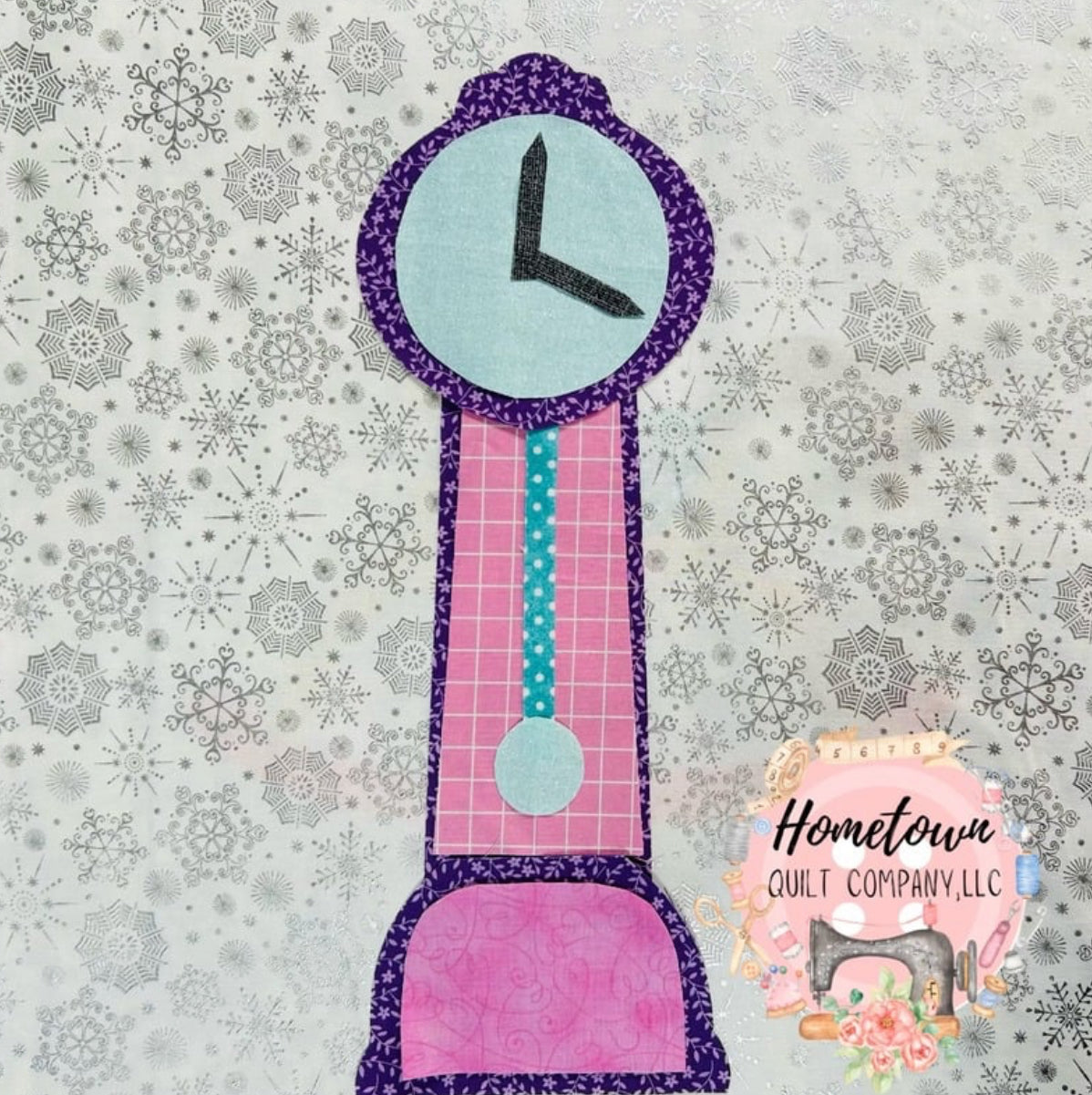 Clock Appliqué