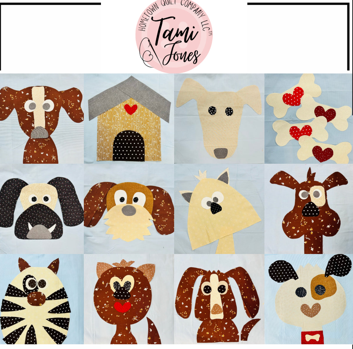 Pet Appliqué Template Set