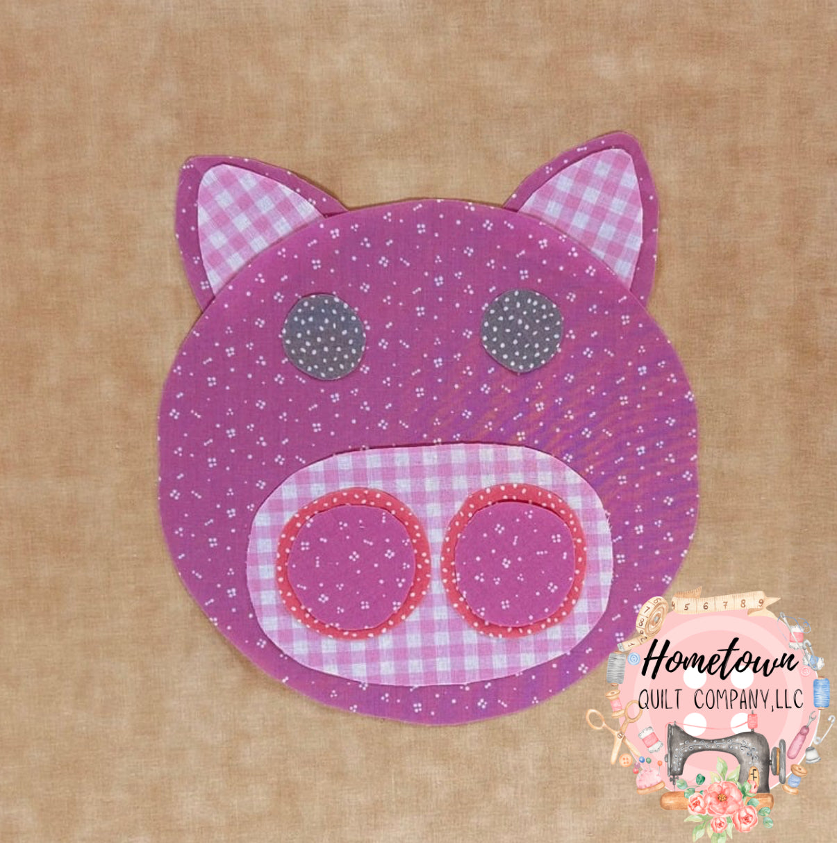 Pig Appliqué Pattern