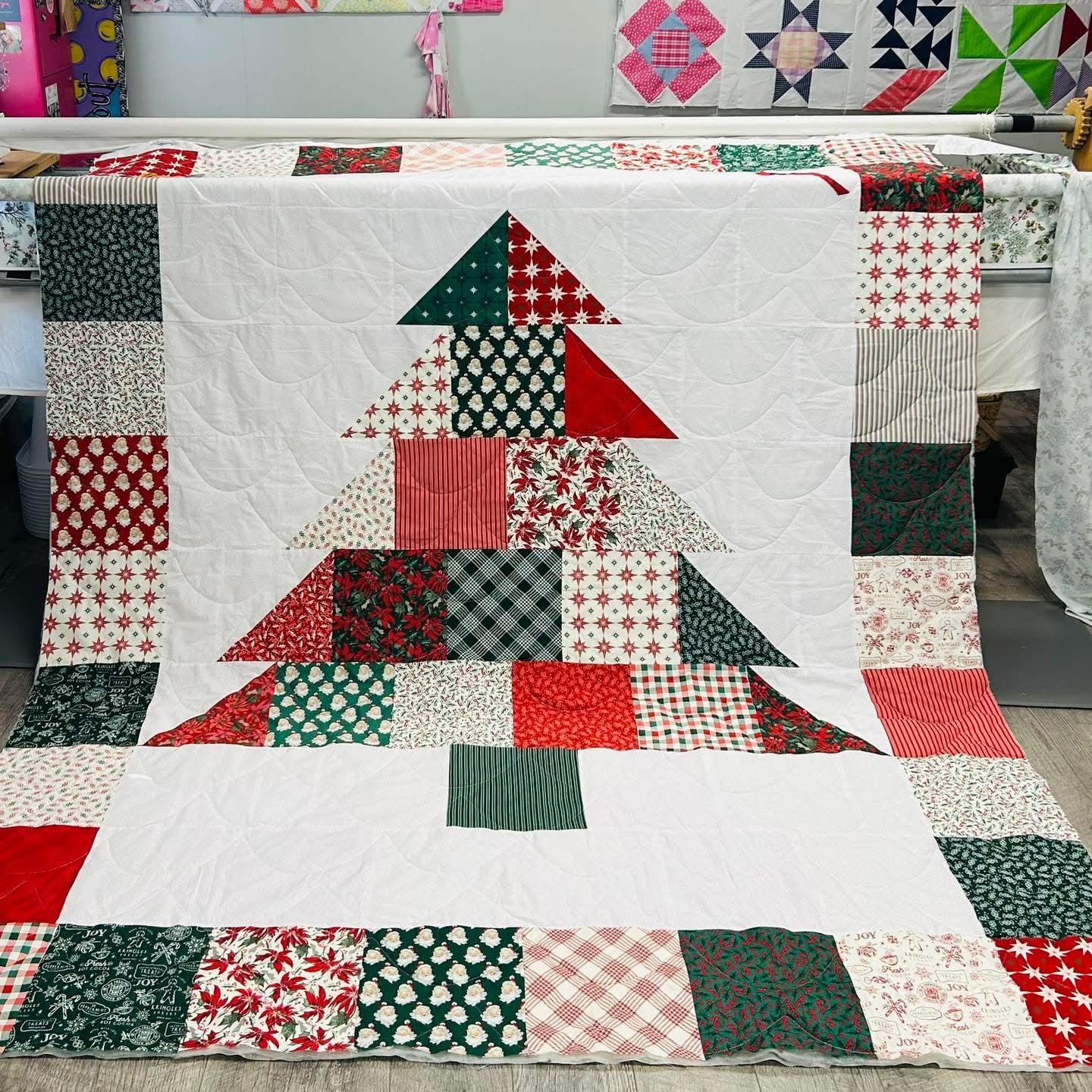 Christmas Tree Quilt Pattern