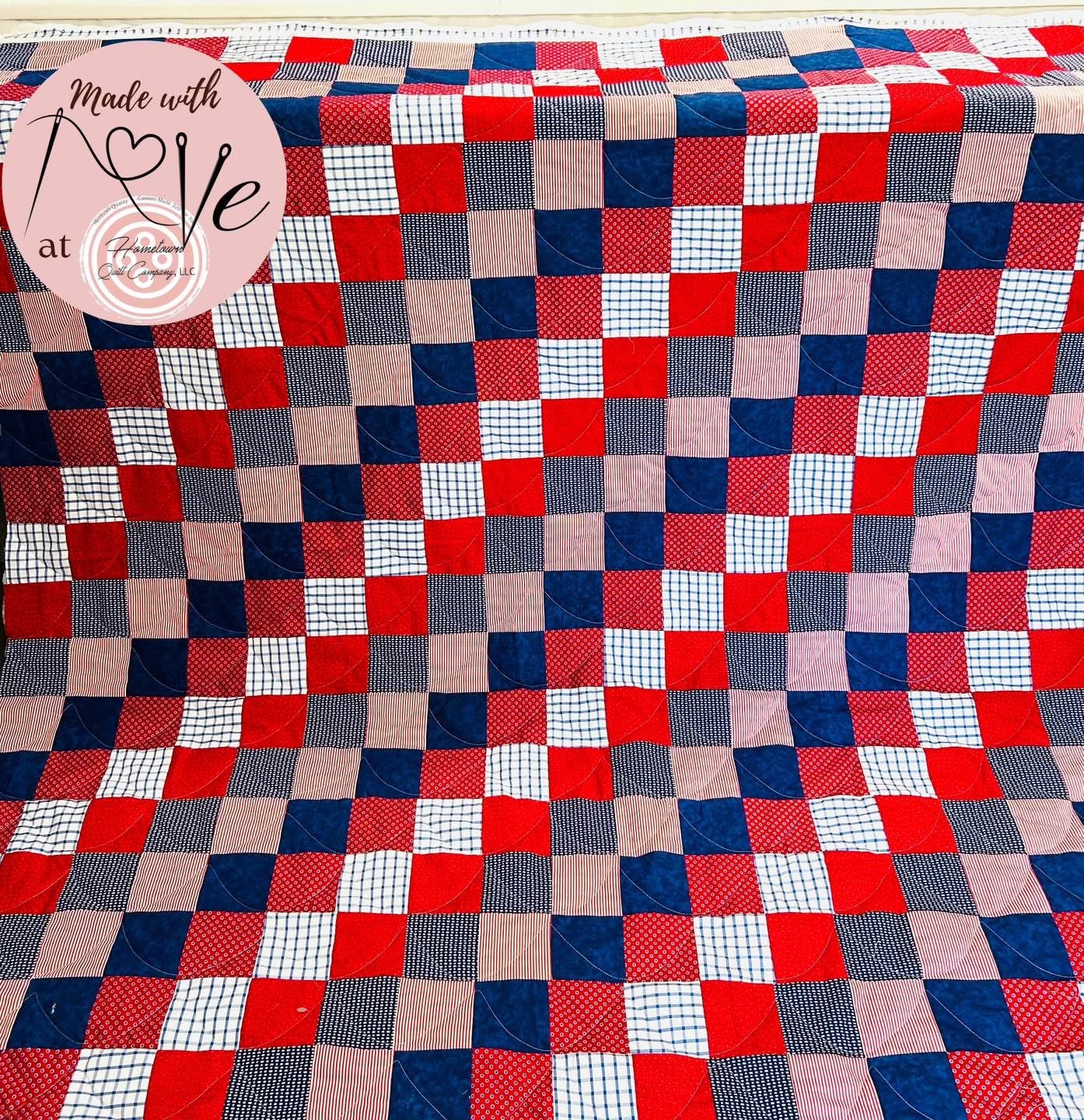 Playroom Patchwork Twin Quilt Printed Pattern