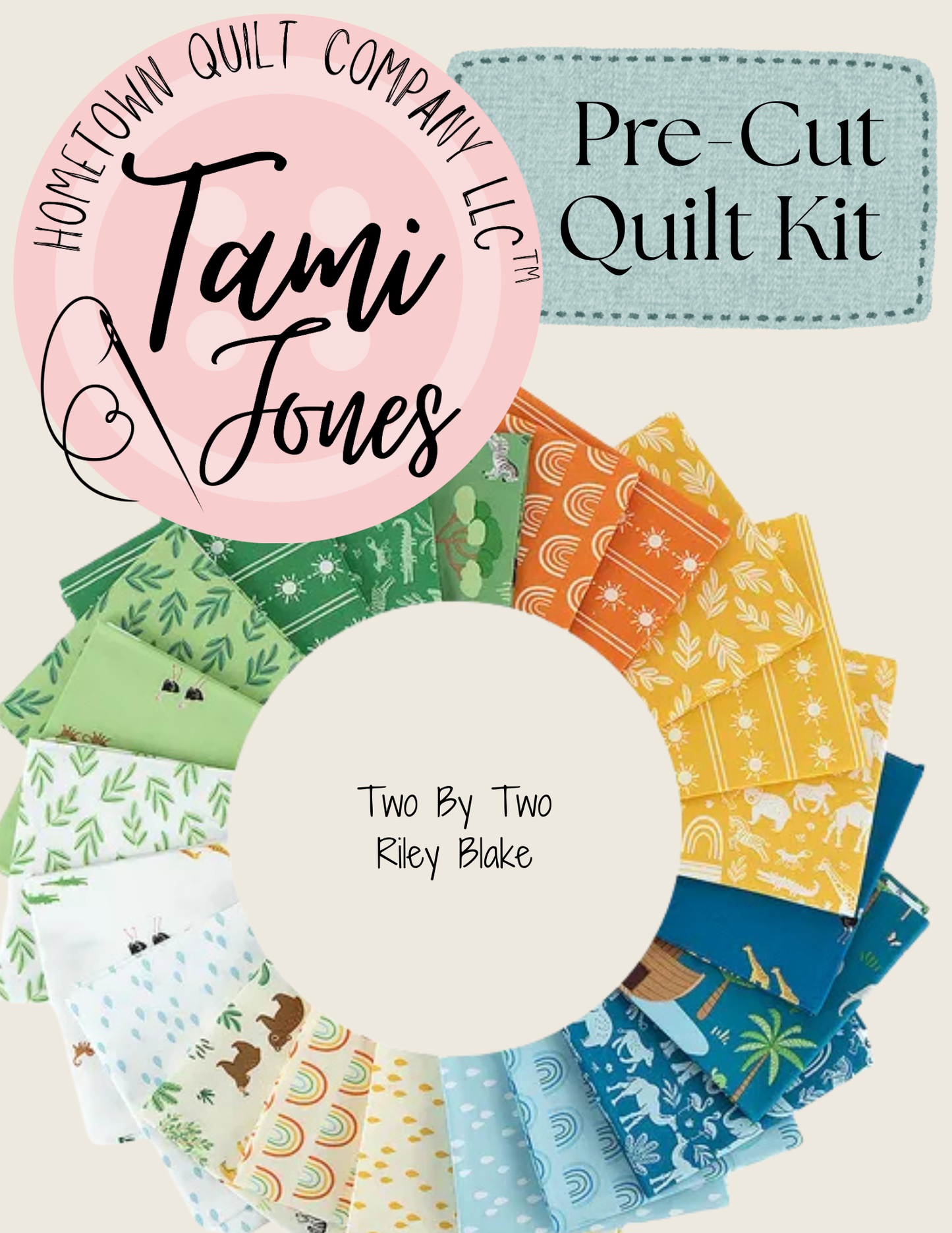 56x64 inch Playroom Patchwork • Two By Two