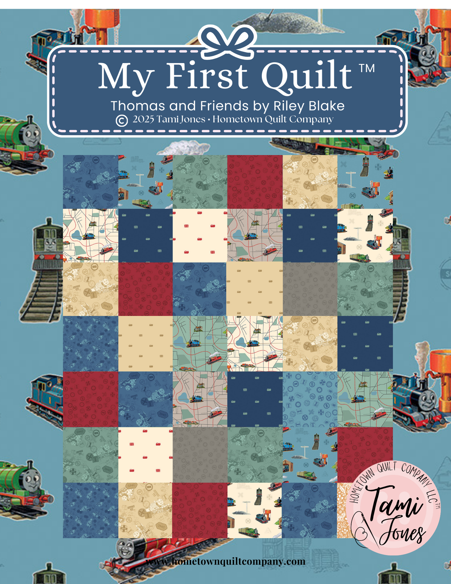 66x86 inch My First Quilt • Thomas and Friends