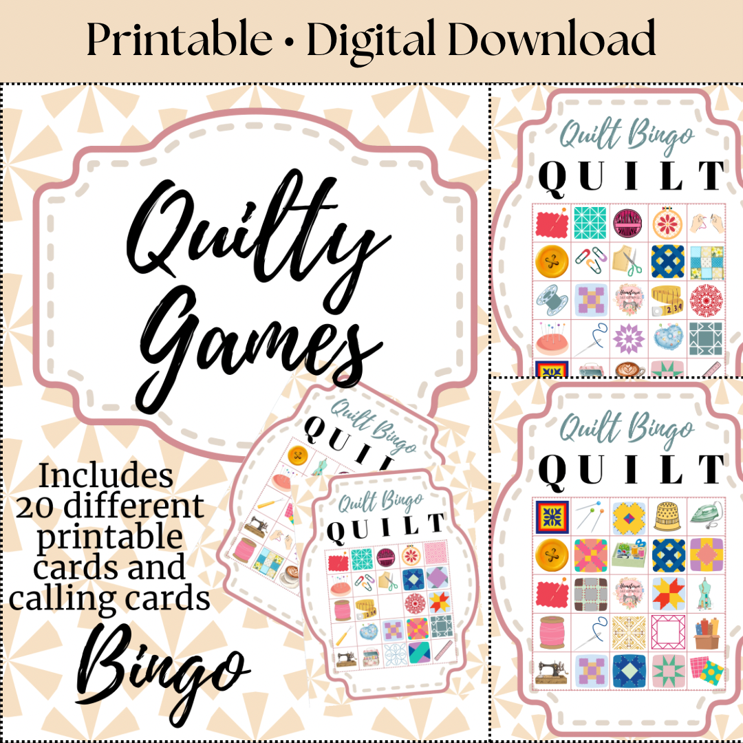 Quilt Games Bingo
