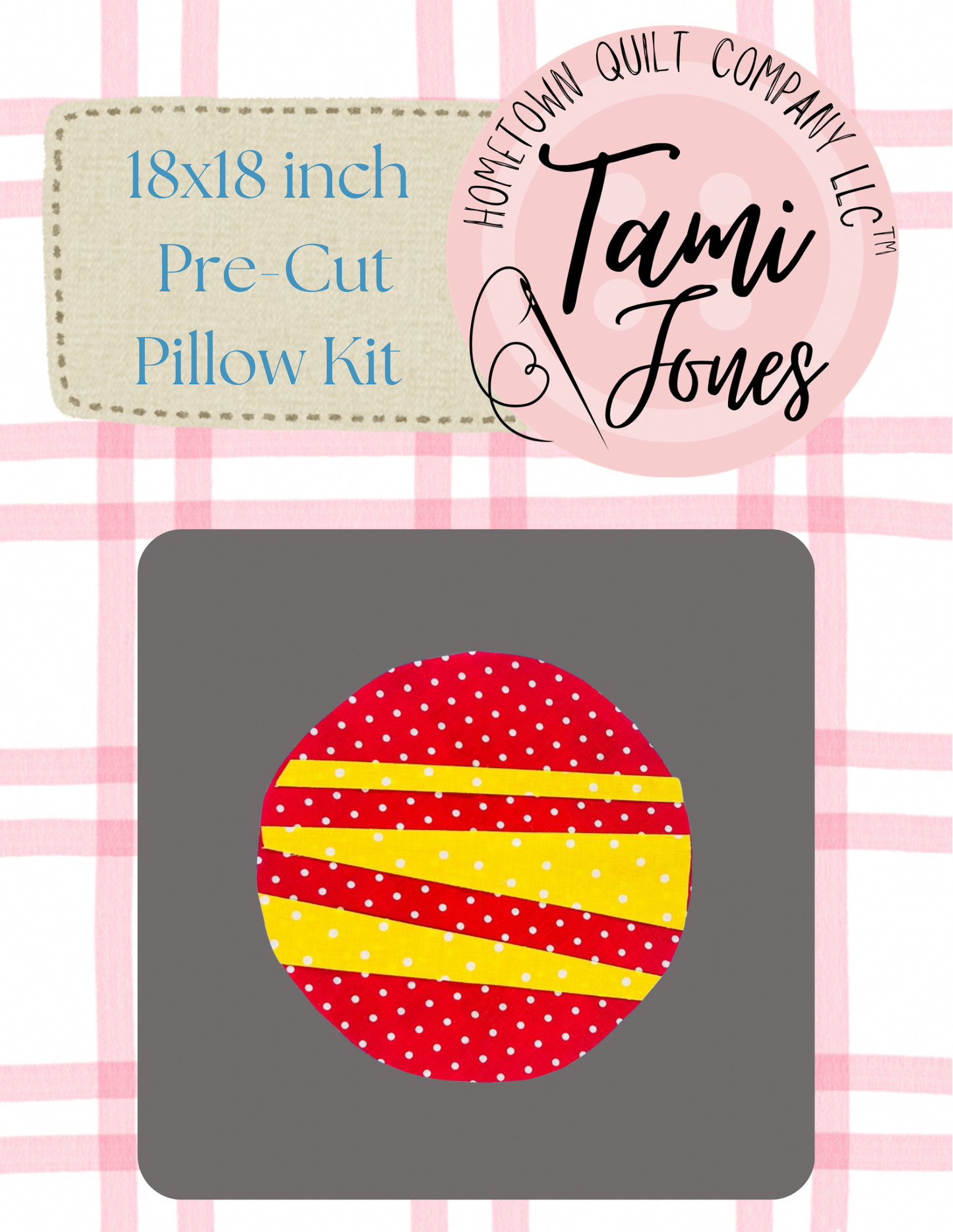 Planet 18x18 inch pre-cut pillow kit