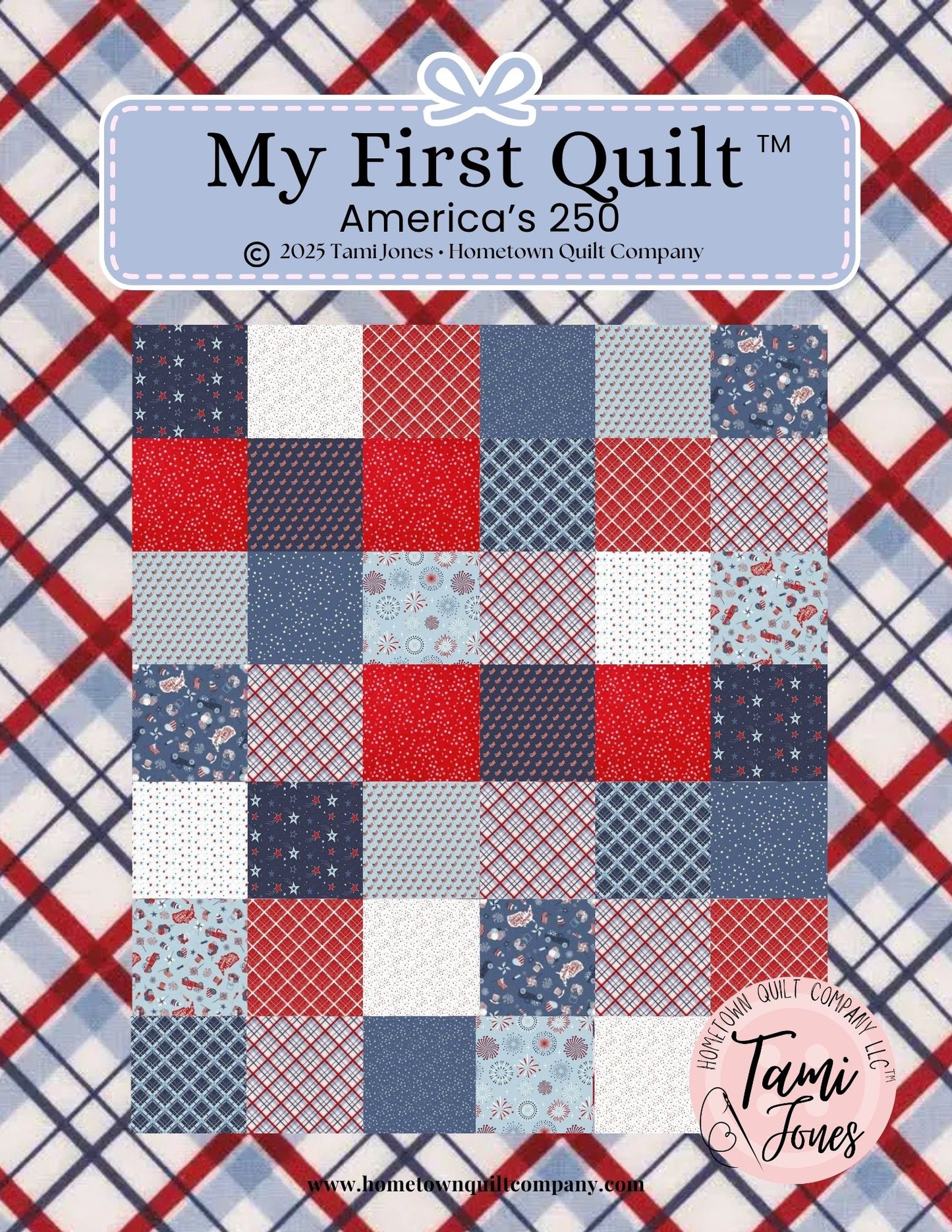 66x86 inch My First Quilt • America's 250