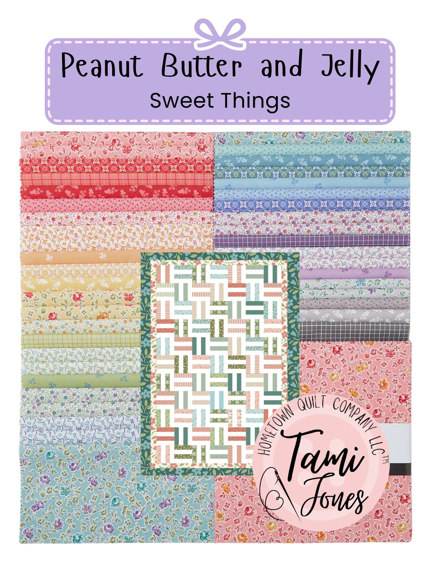 64x96 inch Peanut Butter and Jelly • Sweet Things