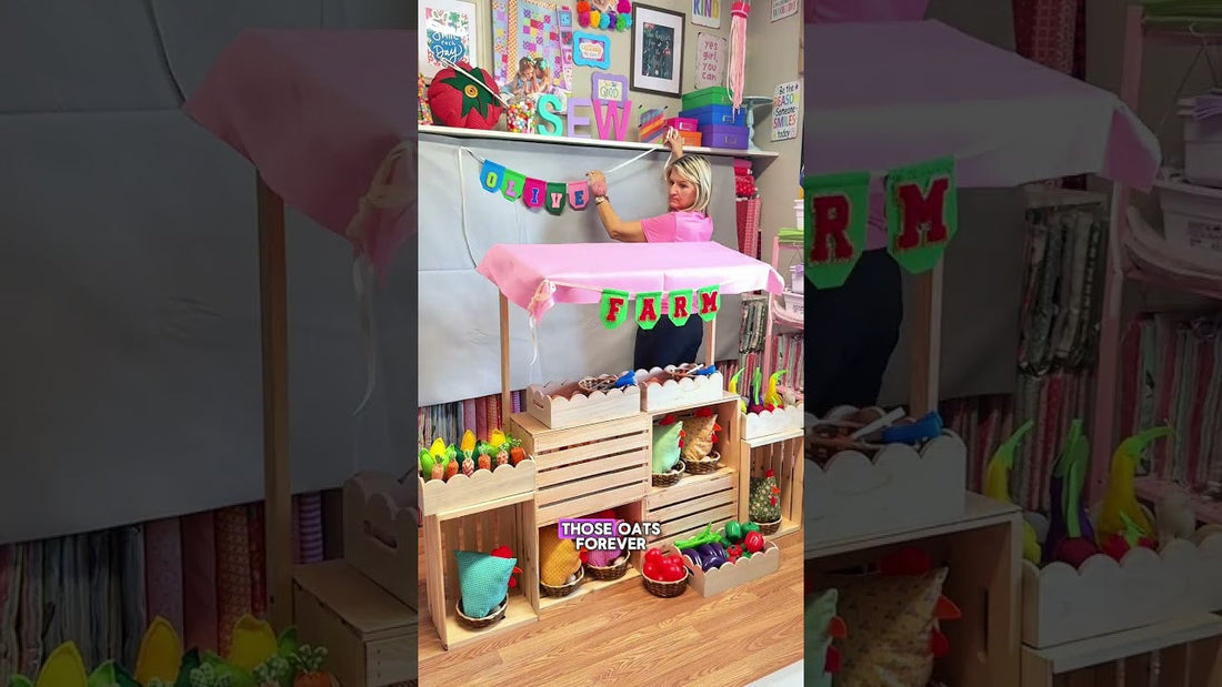 DIY Farm play stand pt.1