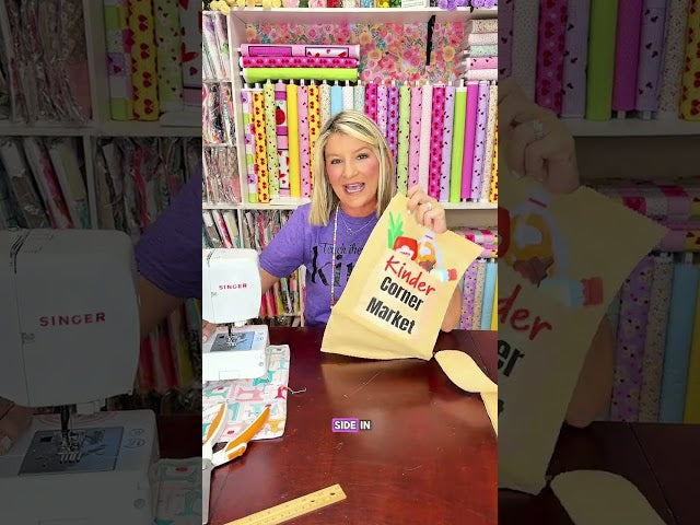 Pretend Play Grocery Bag Tutorial