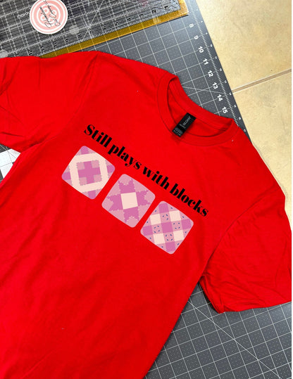 Still Plays with Blocks