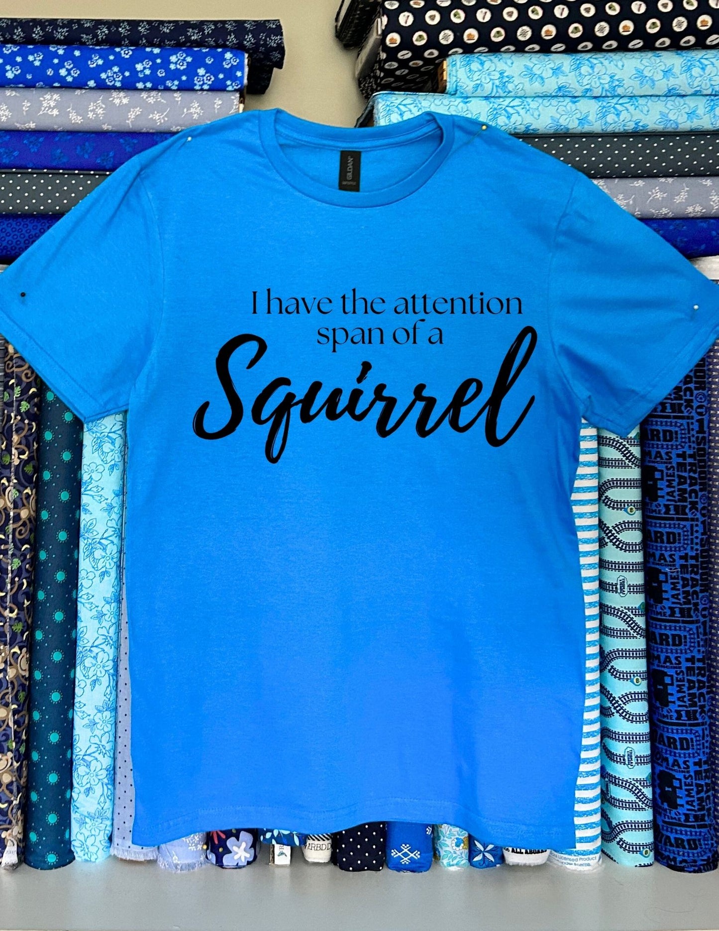 The attention span of a squirrel