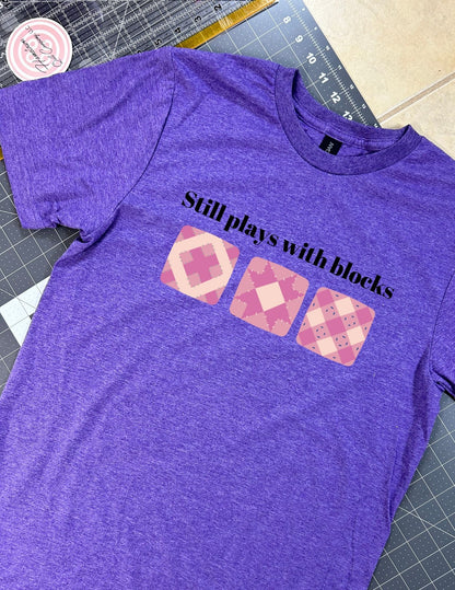 Still Plays with Blocks