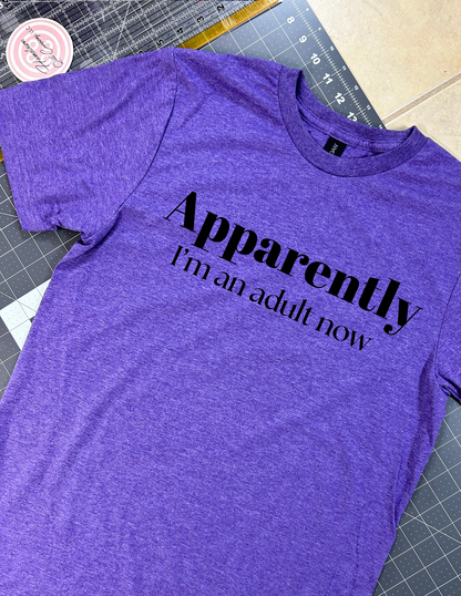 Apparently I'm an adult now