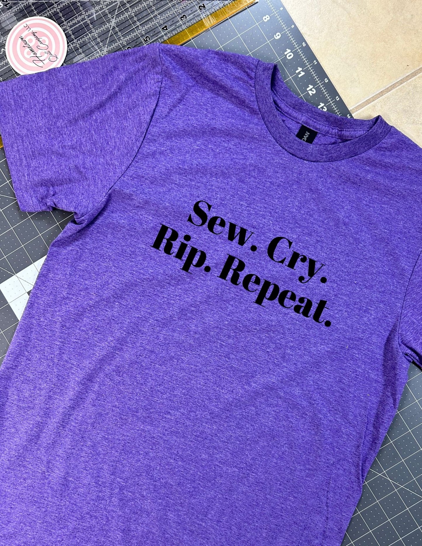 Sew. Cry. Rip. Repeat.
