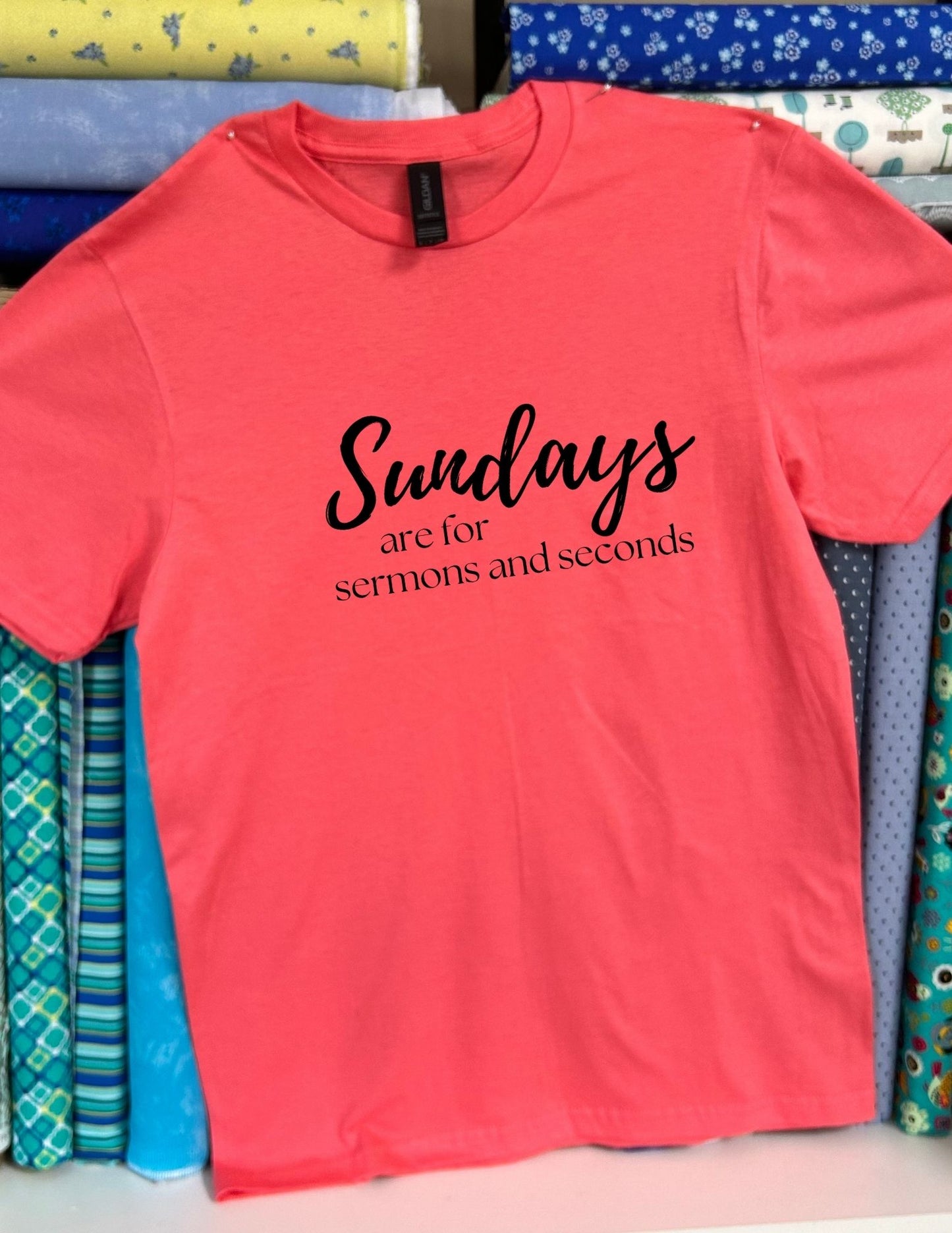 Sundays are for sermons and seconds