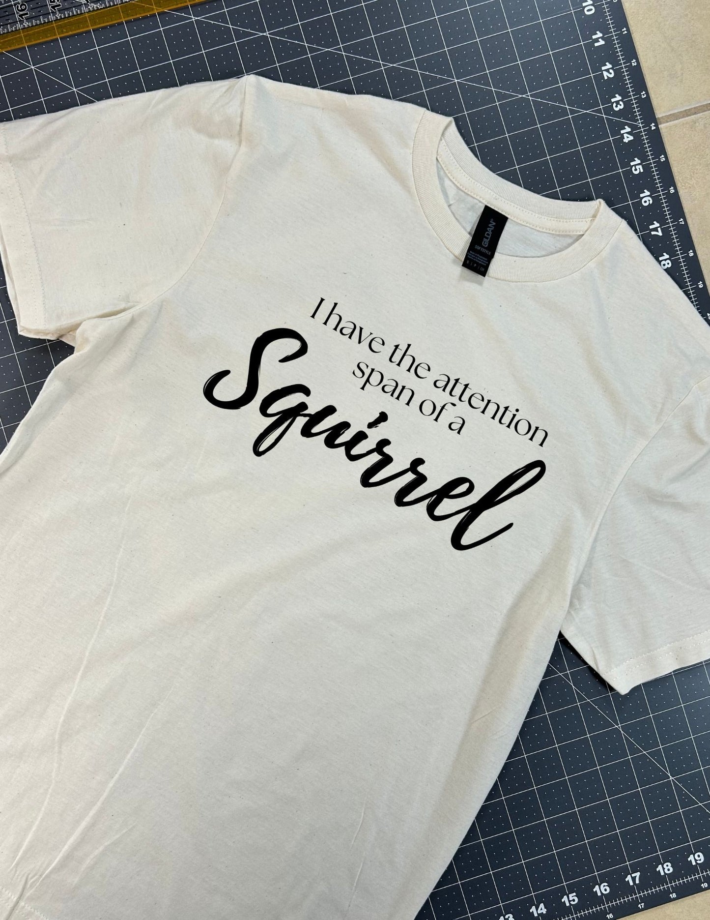 The attention span of a squirrel