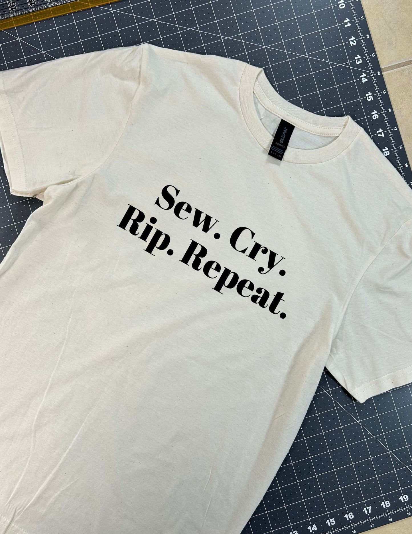 Sew. Cry. Rip. Repeat.