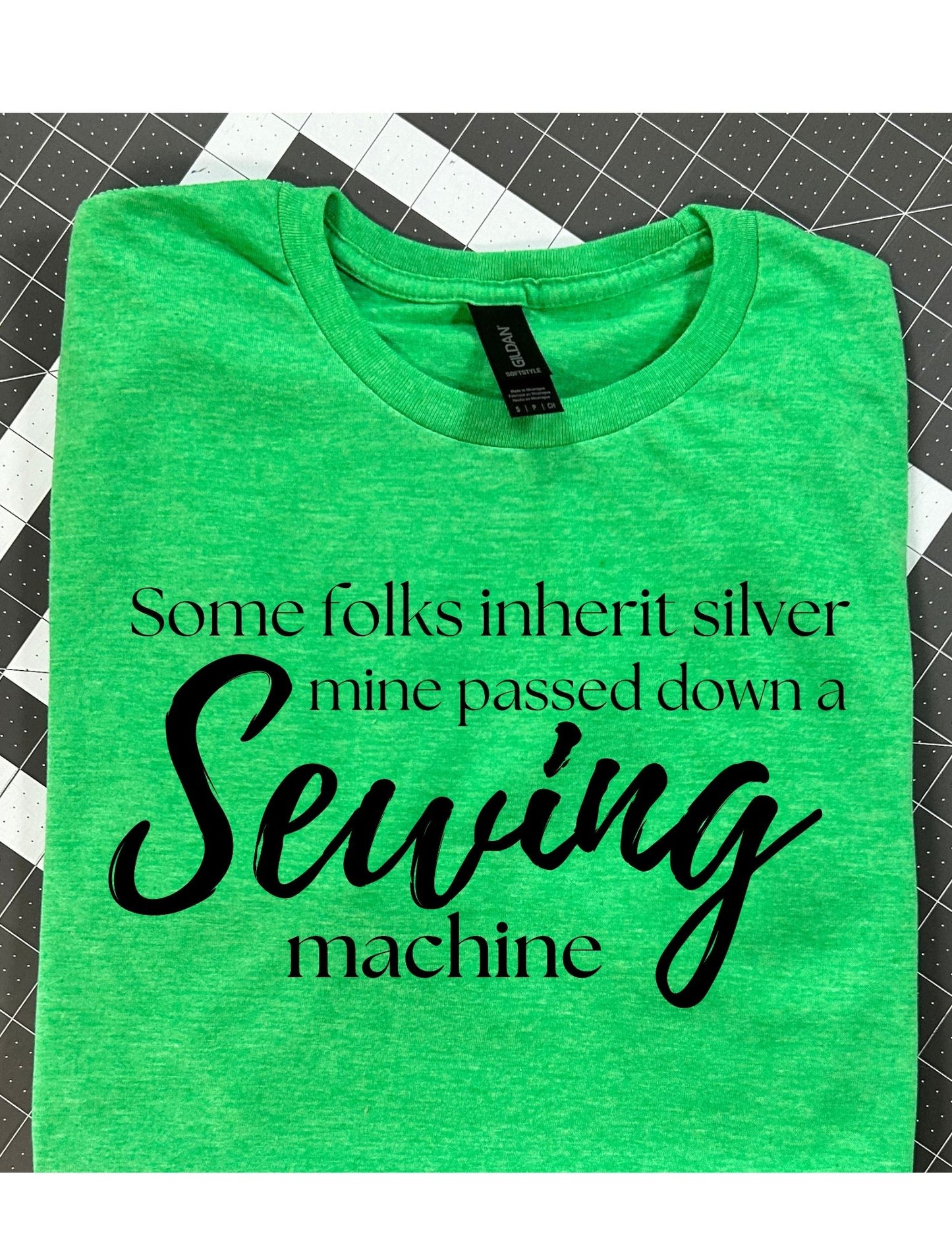 Some folks inherit silver