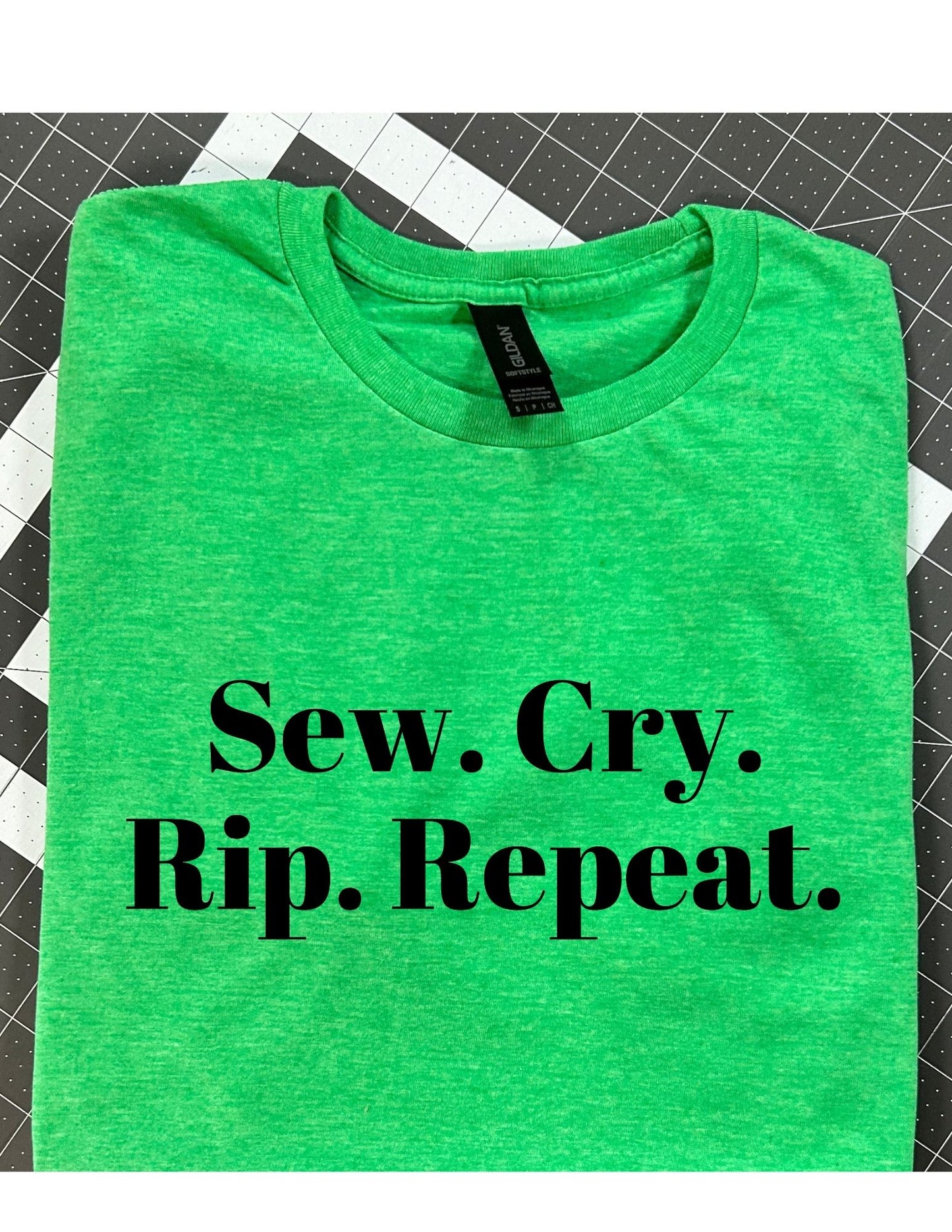 Sew. Cry. Rip. Repeat.