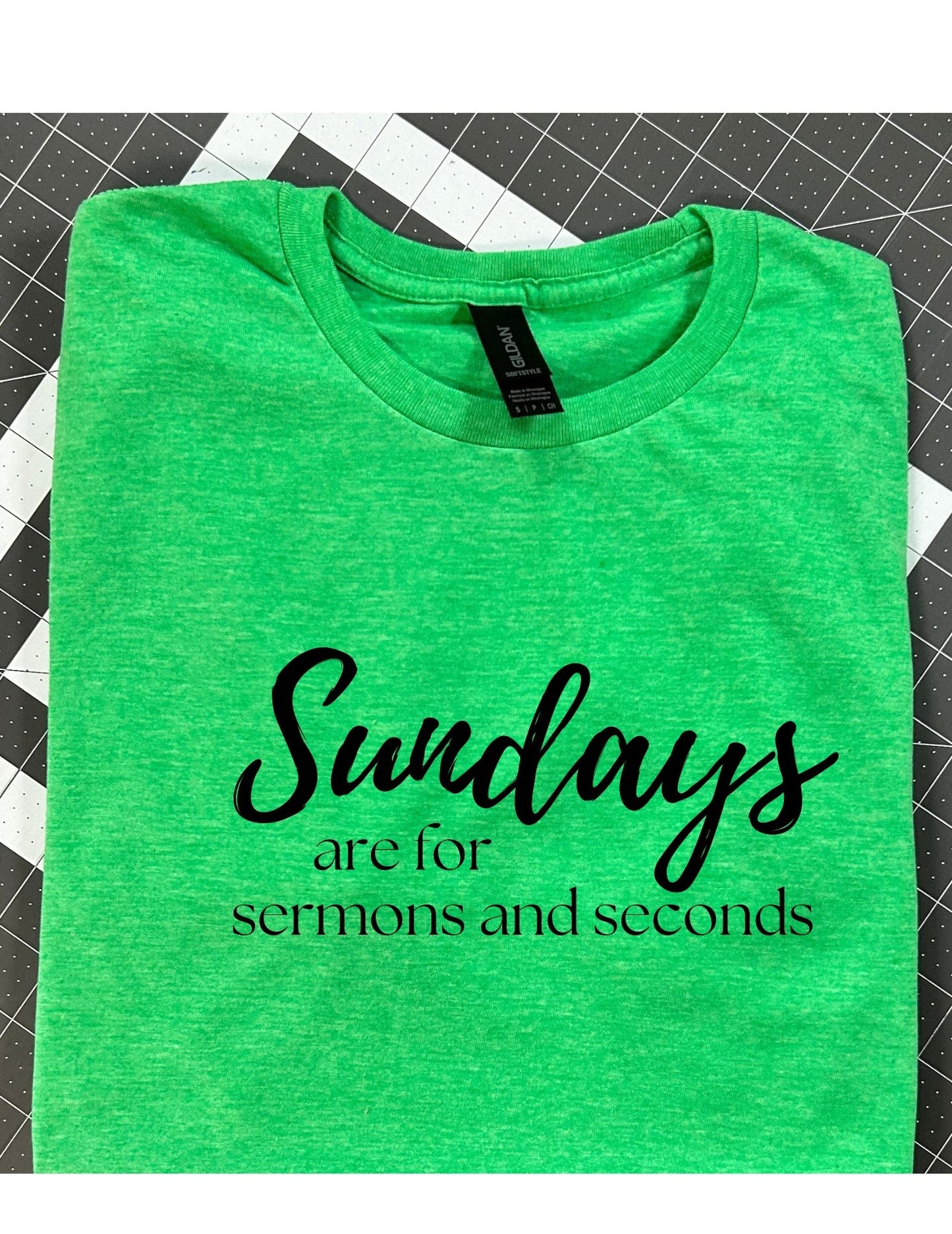 Sundays are for sermons and seconds